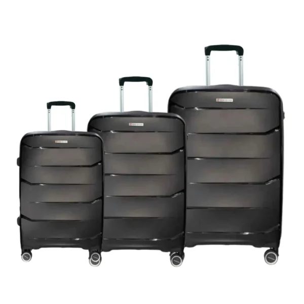 Spreddo- EDGE PP Hard Luggage Trolley Bag Set of 3