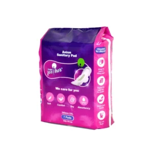 FORHER Rash-Free ANION Sanitary Pads for Women | 7 Pads, XXL